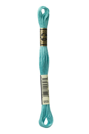 Fil Mouliné DMC Gold Concept 8M Col. 959 Broderie et Point de Croix
