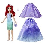 Disney princesses - life - poupée mannequin ariel - 10 combinaisons de tenues  jouet pour enfants des 3 ans
