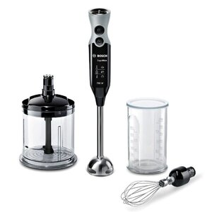 Bosch msm67160 mixeur plongeant avec hachoir ergomixx - noir