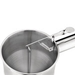 Entonnoir à piston en acier inoxydable vogue - 1.3 l -  - acier inoxydable1 3 x210mm
