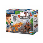 Dinos a assembler - Coffret avec 3 dinosaures