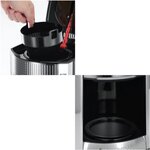 Russell Hobbs 25270-56 Machine a Café, Cafetiere Filtre Programmable  Geo Steel 1,5L, Maintien au Chaud, Illumination Claire