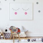 Fauteuil scandinave pour enfants patchwork