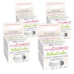 Colorant alimentaire naturel en poudre 40 g - Blanc