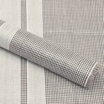 vidaXL Tapis de tente 550x250 cm Gris foncé