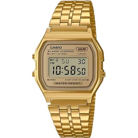 Montre vintage - CASIO - Multifonctions - Dorée