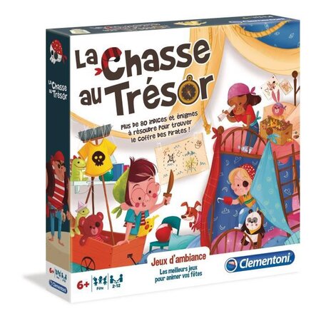 CLEMENTONI - La chasse au trésor - - Jeu de société
