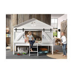 Lit Compact Cabane 90x200 CM BARNIE