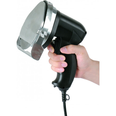 Couteau kebab electrique noir lame ø 100 mm - stalgast -  - acier inoxydable 125x170x190mm