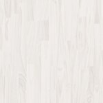 vidaXL Bibliothèque à 3 niveaux Blanc 80x30x105 cm Bois de pin massif