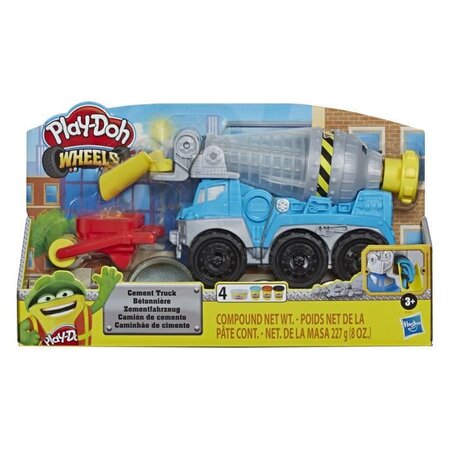 Play-doh wheels  pate a modeler - la bétonniere