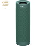 Sony srsxb23g enceinte bluetooth - autonomie 12h - splash proof - vert