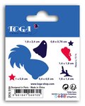 6 Matrices De Découpe - Frenchy Coq - Draeger paris