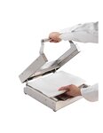 (paquet de 510 feuilles) papier thermoscellable blanc en format 50 x 65