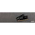 Mémoire Kingston FURY Impact 32 Go (2 x 16 Go) DDR4 2666 MHz CL15