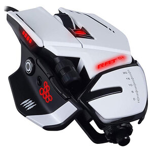Mad catz r.a.t. 6+ (rat 6+) blanc