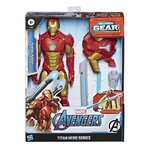 Marvel avengers – figurine iron man titan hero blast gear - 30 cm