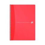 Cahier spirale oxford my colour a4 21 x 29 7 cm - petits carreaux - 180 pages - lot de 5