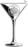 Pièce de monnaie en Argent 1 Dollar g 10 Millésime 2023 MARTINI COCKTAIL