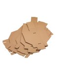 (lot  50 bacs) bac à bec carton 400 x 240 x 110 mm