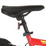 vidaXL Vélo de montagne 21 vitesses Roue de 26 pouces 49 cm Rouge
