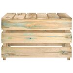 vidaXL Salon de jardin 6 Pièces Bois de pin imprégné de vert