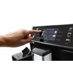 DELONGHI 0132217050 Expresso Broyeur PrimaDonna Class - Réservoir 2L - 2 tasses simultanés - Réservoir à grain 400 gr - Noir