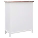 vidaXL Armoire latérale et 6 tiroirs Marron 60x30x75 cm Bois Paulownia