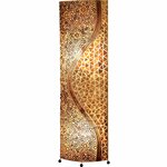 Globo lampadaire bali coque marron 25824