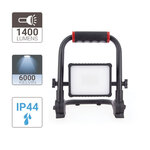 Projecteur led sans fil  ultra plat  1400 lumens  rechargeable