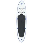 vidaXL Stand Up Paddle Planche à rame Bleu et blanc