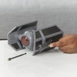Star Wars Mission Fleet – Figurine Dark Vador et véhicule chasseur TIE avancé - 6 cm