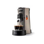 Machine à café dosettes philips senseo select csa240/31 - nougat