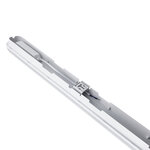 Réglette  lumineuse led 120cm 36w ip44 - blanc froid 6000k - 8000k - silamp