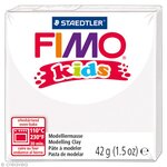 Pâte Fimo Kids 42 g Blanc 8030.0