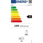 Bosch ksv29vwep - réfrigérateur 1 porte - 290 l - froid brassé - l 60 x h 161 cm - blanc