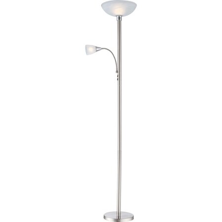 Globo lampadaire led blade chrome 58931