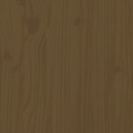 vidaXL Lit coulissant Marron miel 2x(90x190) cm Bois de pin massif