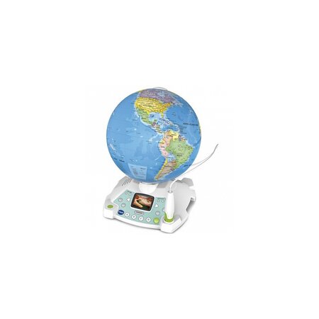 Globe video interactif avec ecran
