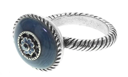 Amy : Bague torsadée