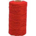 Lot de 6 bobines de 100 m de fil de jute