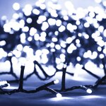 vidaXL Guirlande à LED compacte avec 1000 LED Blanc froid 25 m PVC