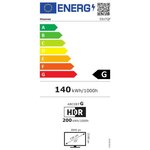 Hisense 55u65qf - tv qled uhd 4k - 55 (139cm) - smart tv - 4xhdmi  2xusb - finition métal
