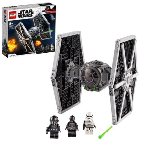 Lego star wars 75300 tie fighter impérial jeu de construction incluant stormtrooper et figurines de la saga skywalker