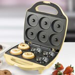 Bestron Appareil à gâteaux AGHM200 900 W Vanille