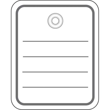 Étiquettes pour marchandises  48 x 65 mm  avec oeillet herma