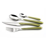 Amefa set de coutellerie 24 pièces eclat vert