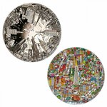 Round 3D puzzle Charles Fazzino