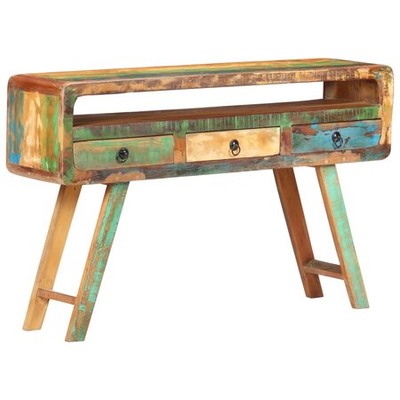 vidaXL Buffet 120x30x75 cm Bois de récupération solide