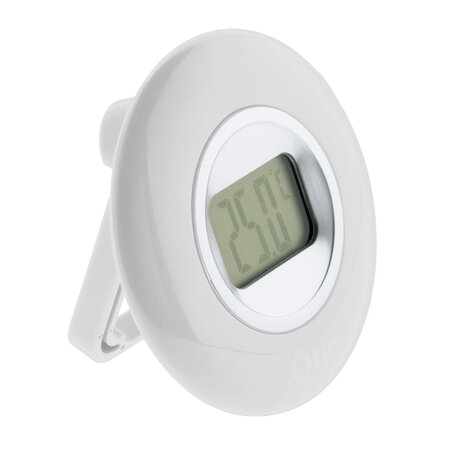 Thermomètre intérieur à écran LCD - Blanc - Otio